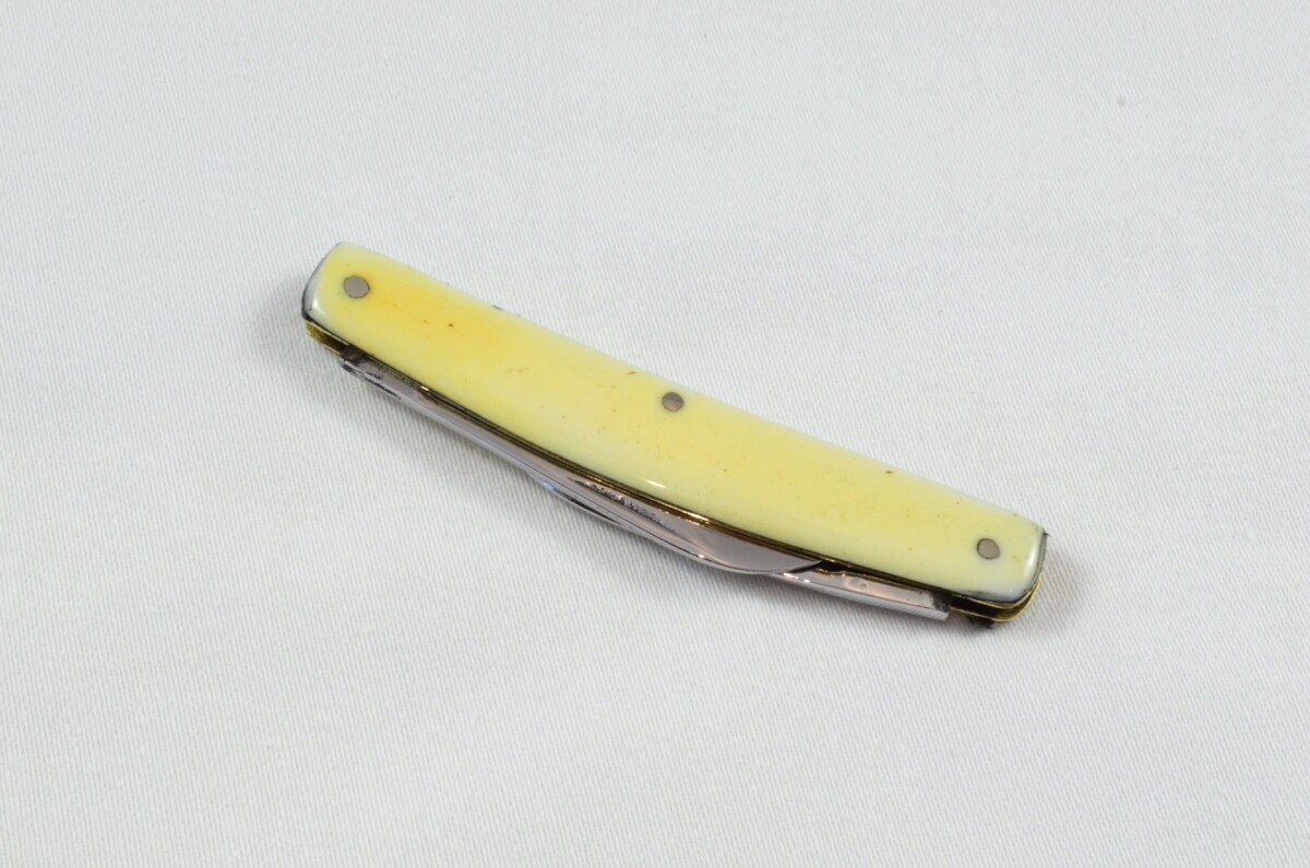 Sheffield Made Antique Imitation Ivory Handled Pocket Pen Knife - Image 4