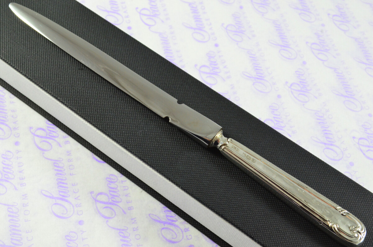C W Fletcher Elaine Pattern Sterling Silver Letter Opener Sheffield 1918