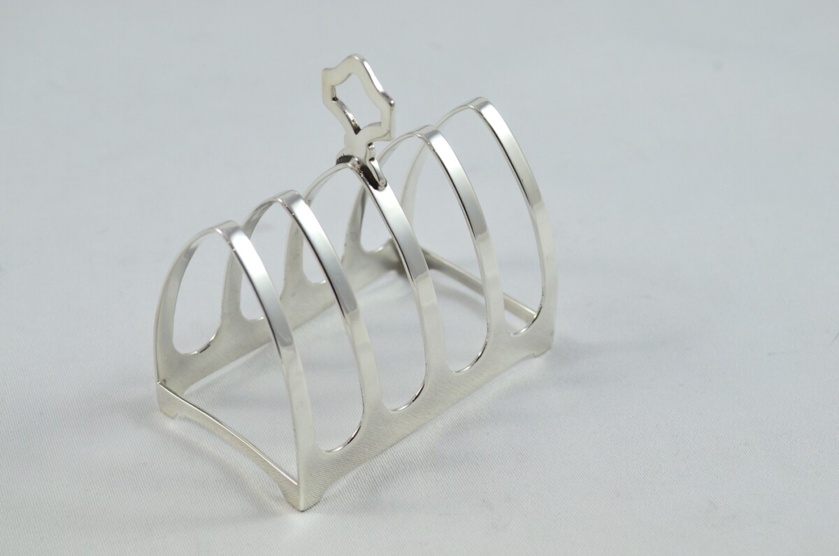 Sterling Silver Hallmarked Toast Rack Made in Sheffield 1934