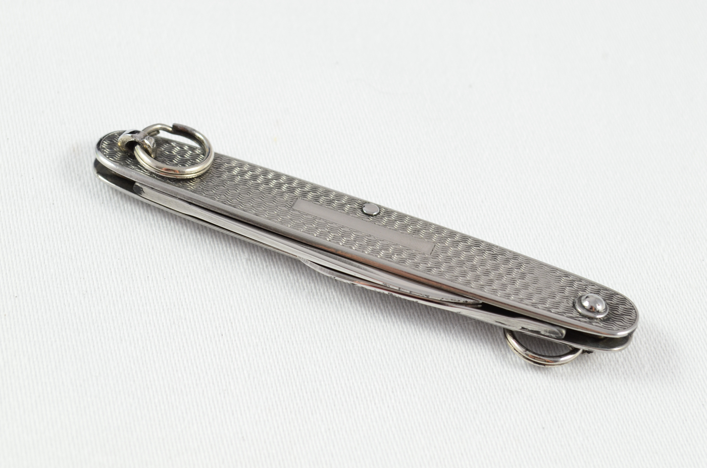 A Sheffield, England Engine Turned Ring Pocket Pen Knife - Image 6