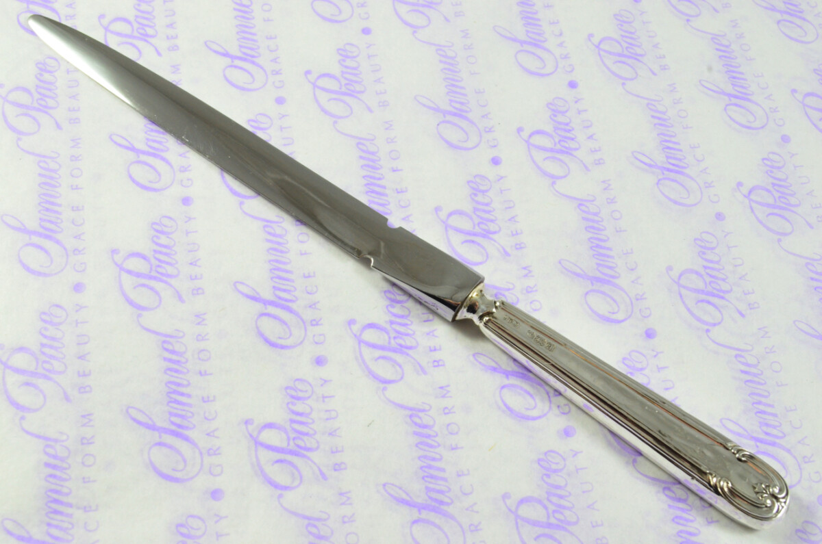 C W Fletcher Elaine Pattern Sterling Silver Letter Opener Sheffield 1918 - Image 7