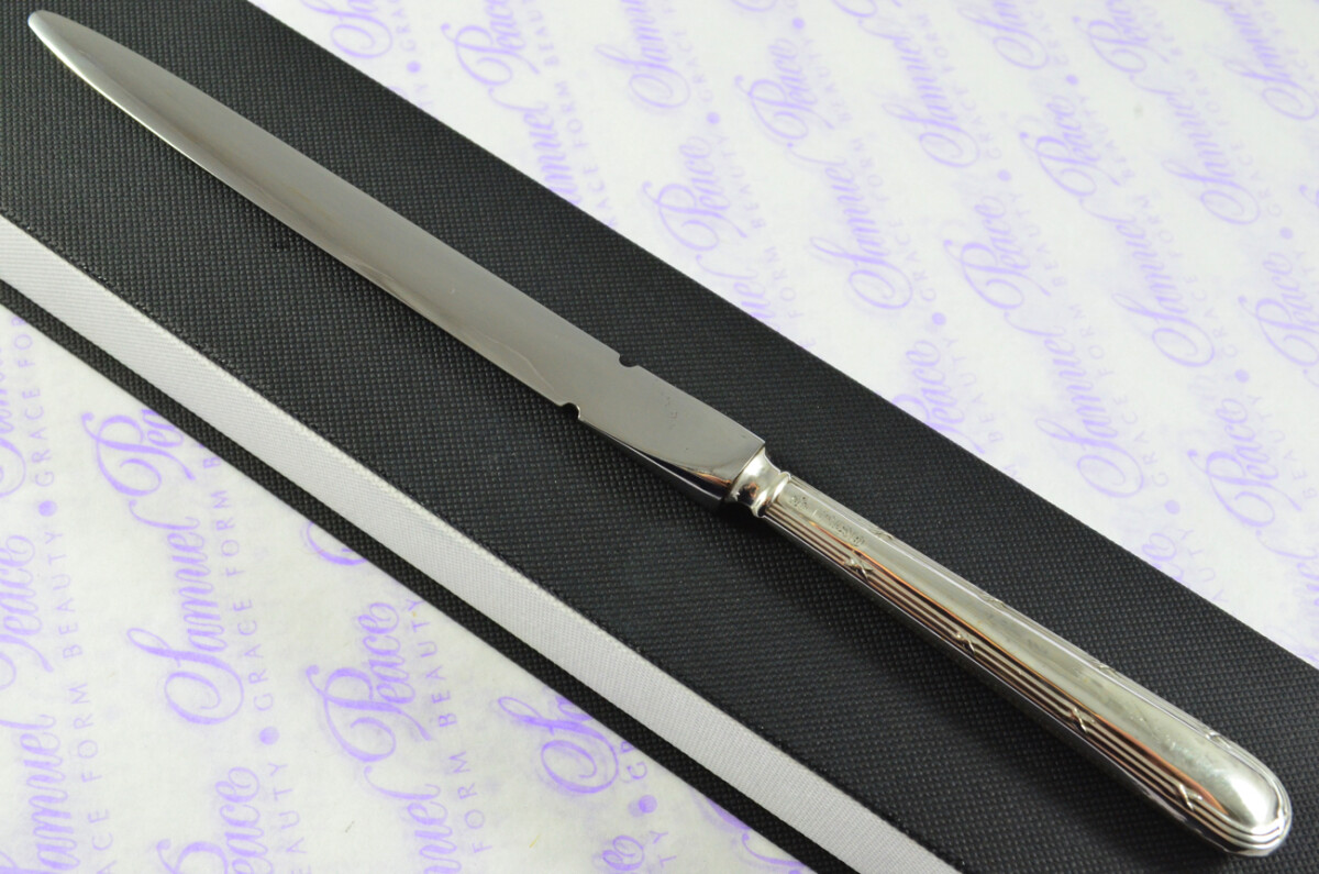 C H Beatson Ribbon & Bow Pattern Sterling Silver Letter Opener Sheffield 1933 - Image 2