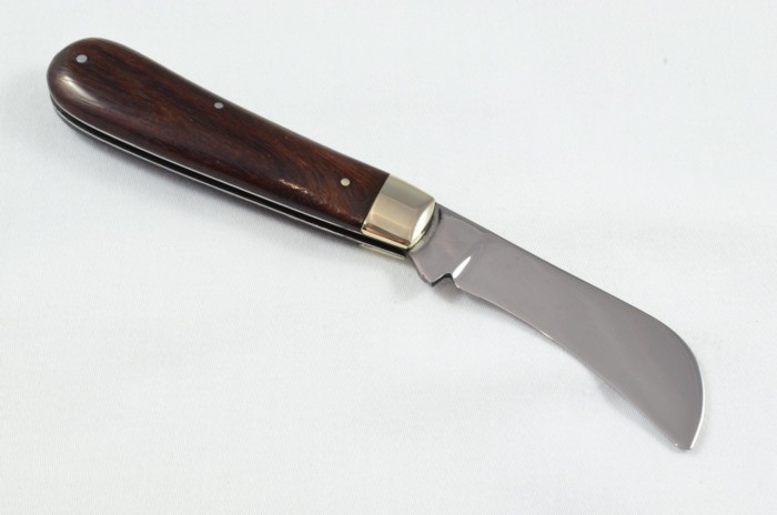 Sheffield Lockwood Brothers Pruner Pruning Rosewood Scaled Pocket Pen Knife Antique RARE - Image 3