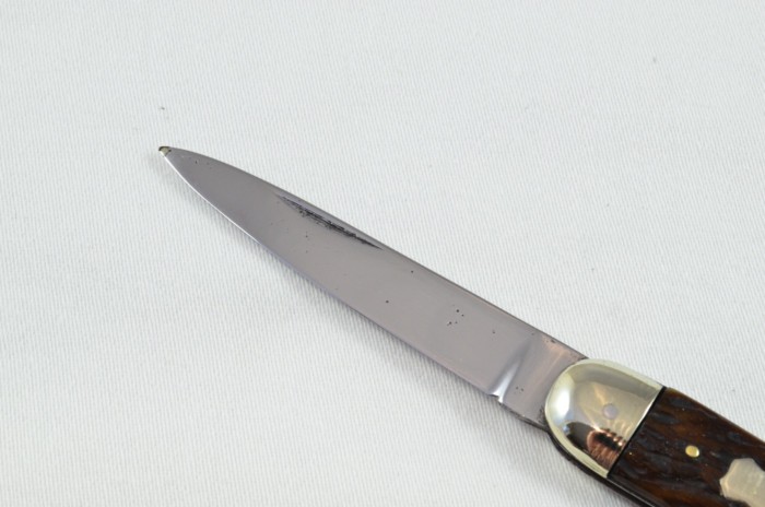 Sheffield Folding Stag Scaled Pocket Pen Knife - Image 2