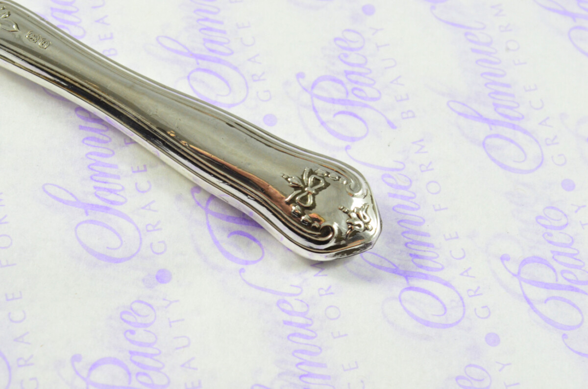 C H Beatson Floral Bell Pattern Sterling Silver Letter Opener Sheffield 1933 - Image 6