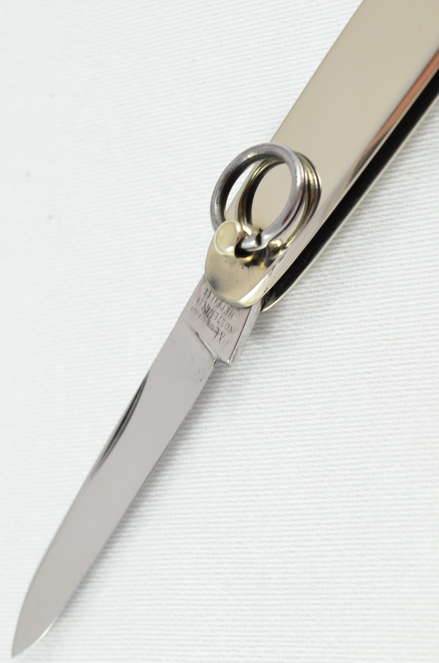 A George Wostenholme Folding Nickel Ring Pocket Pen Knife Sheffield - Image 5