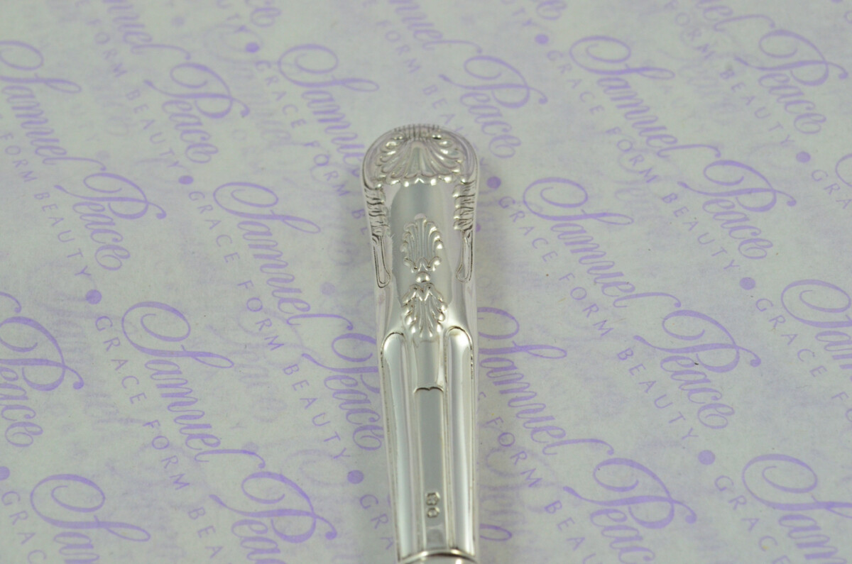 Dimmer & Son Sheffield Sterling Silver Handled Letter Opener Kings Pattern 1958 Cased - Image 7