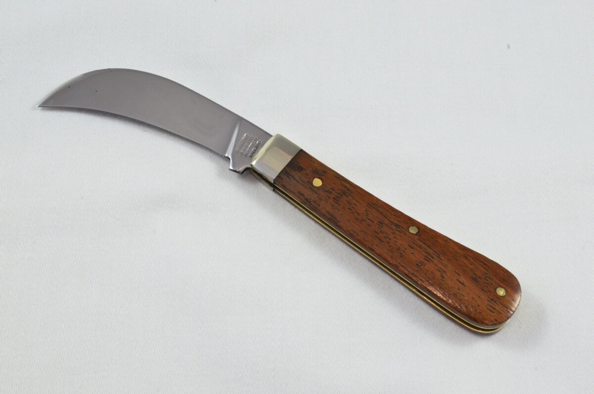 Sheffield Made A Wright Pruner Pruning Wooden Scaled Pocket Pen Knife