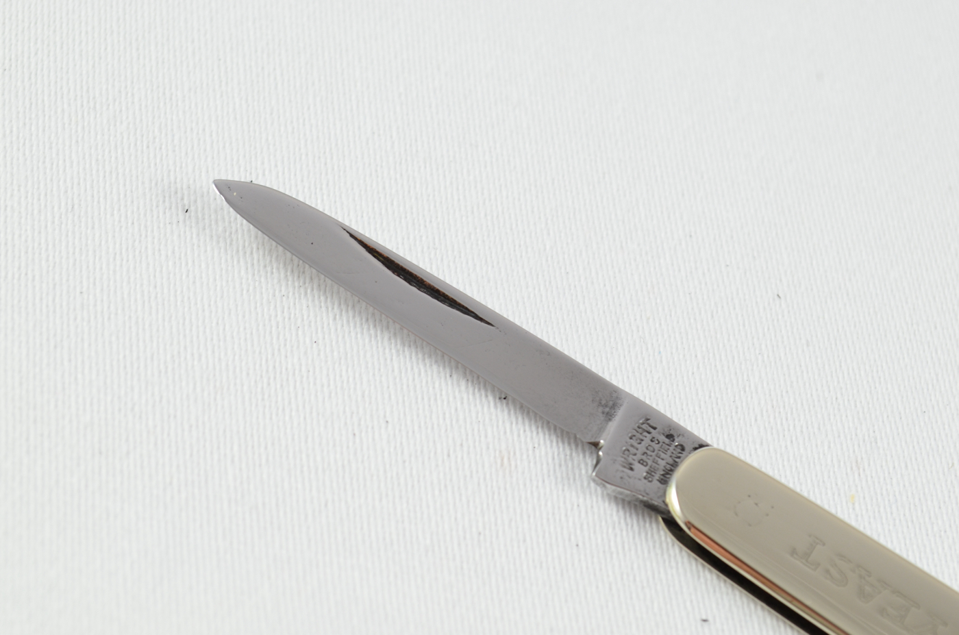 A Wright Bros Folding Nickel Advertisement Pocket Pen Knife Sheffield - Image 2