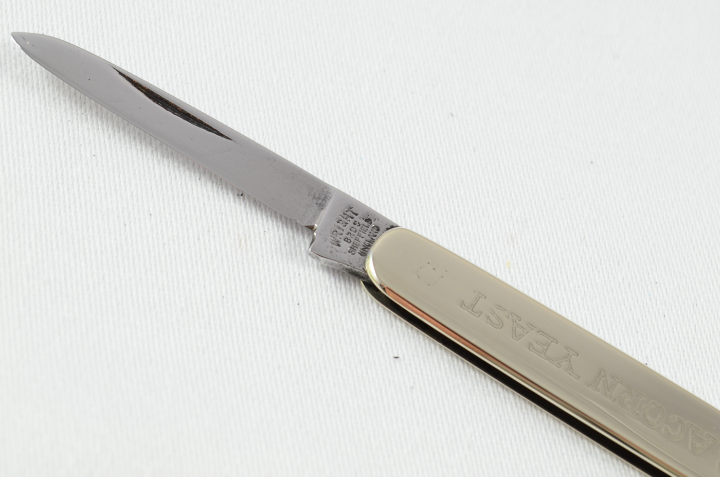 A Wright Bros Folding Nickel Advertisement Pocket Pen Knife Sheffield - Image 3