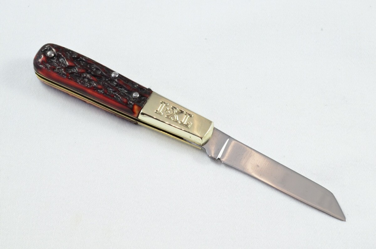Sheffield George Wostenholm Antique Folding Imitation Stag Scaled Pocket Pen Knife - Image 3