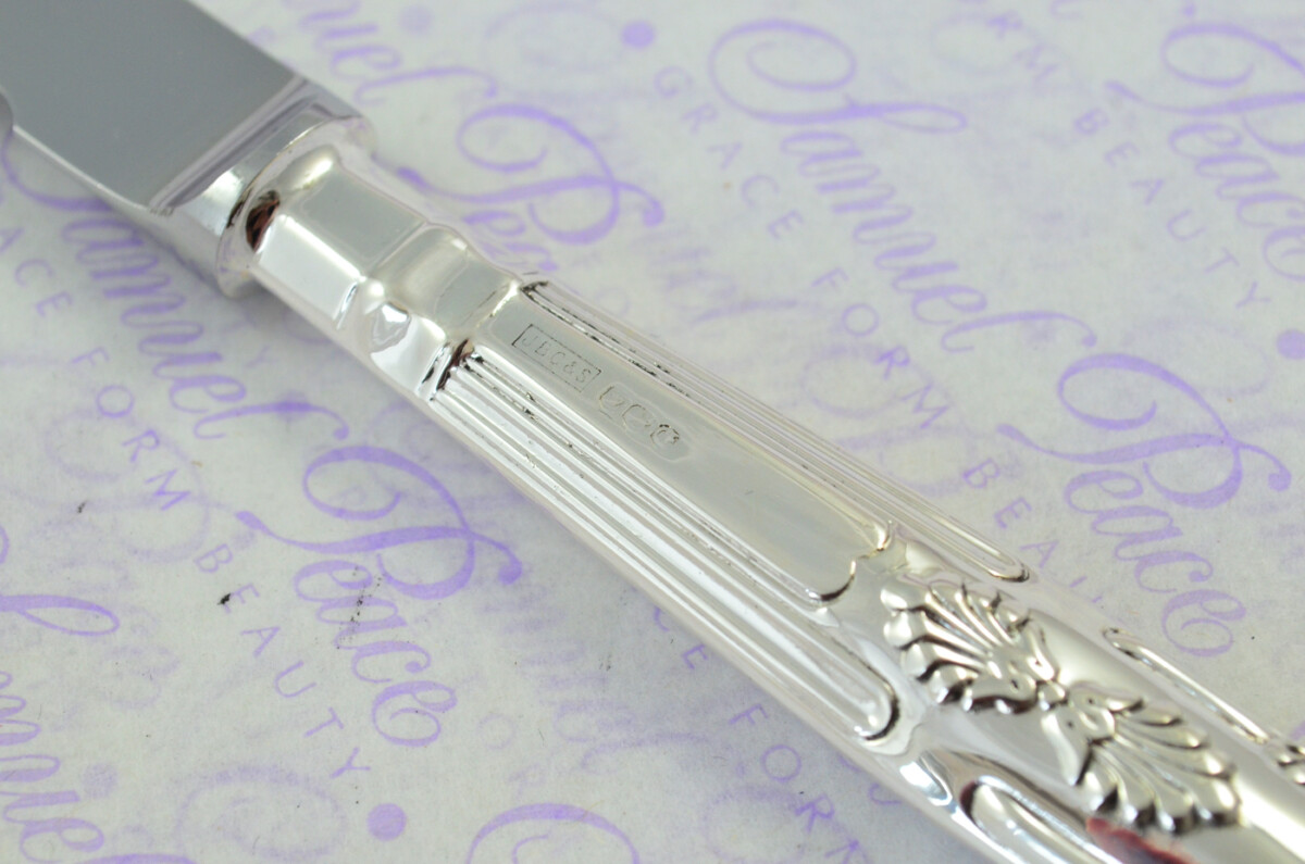 John B Chatterly & Sons Sheffield Sterling Silver Handled Letter Opener Kings Pattern 1972 Cased - Image 4