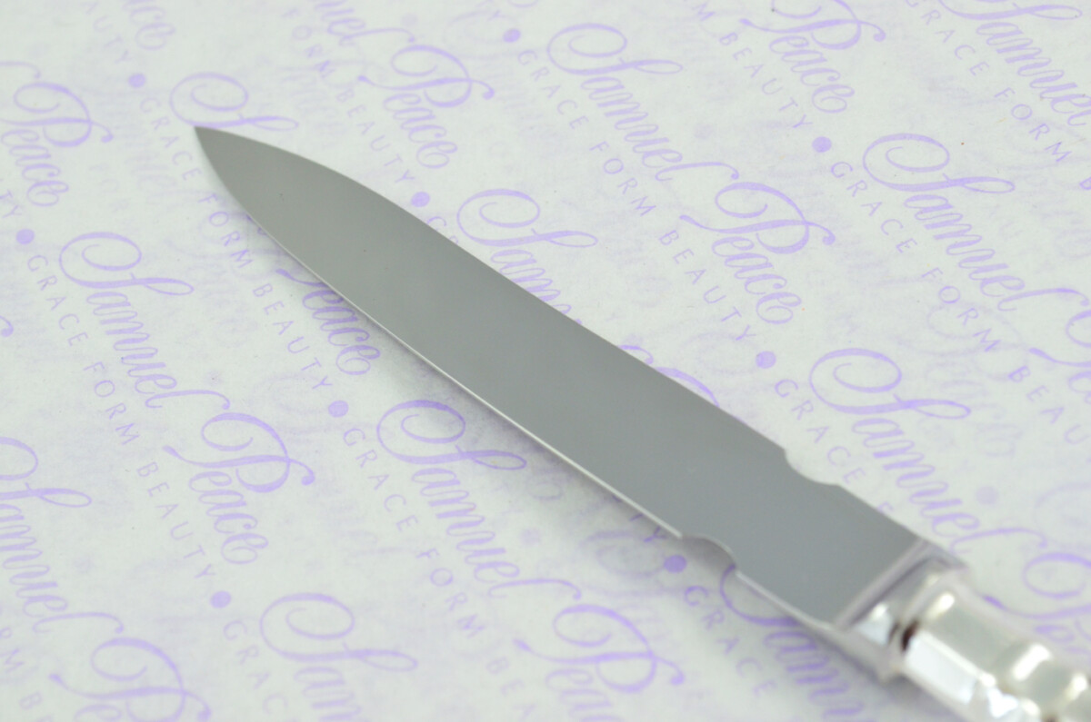 John B Chatterly & Sons Sheffield Sterling Silver Handled Letter Opener Kings Pattern 1972 Cased - Image 5