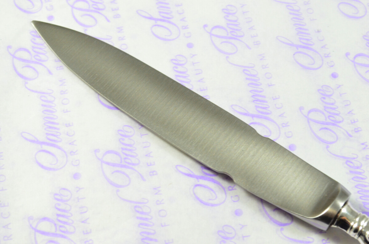 Cooper Bros French Fiddle Pattern Sterling Silver Letter Opener Sheffield 1909 - Image 7