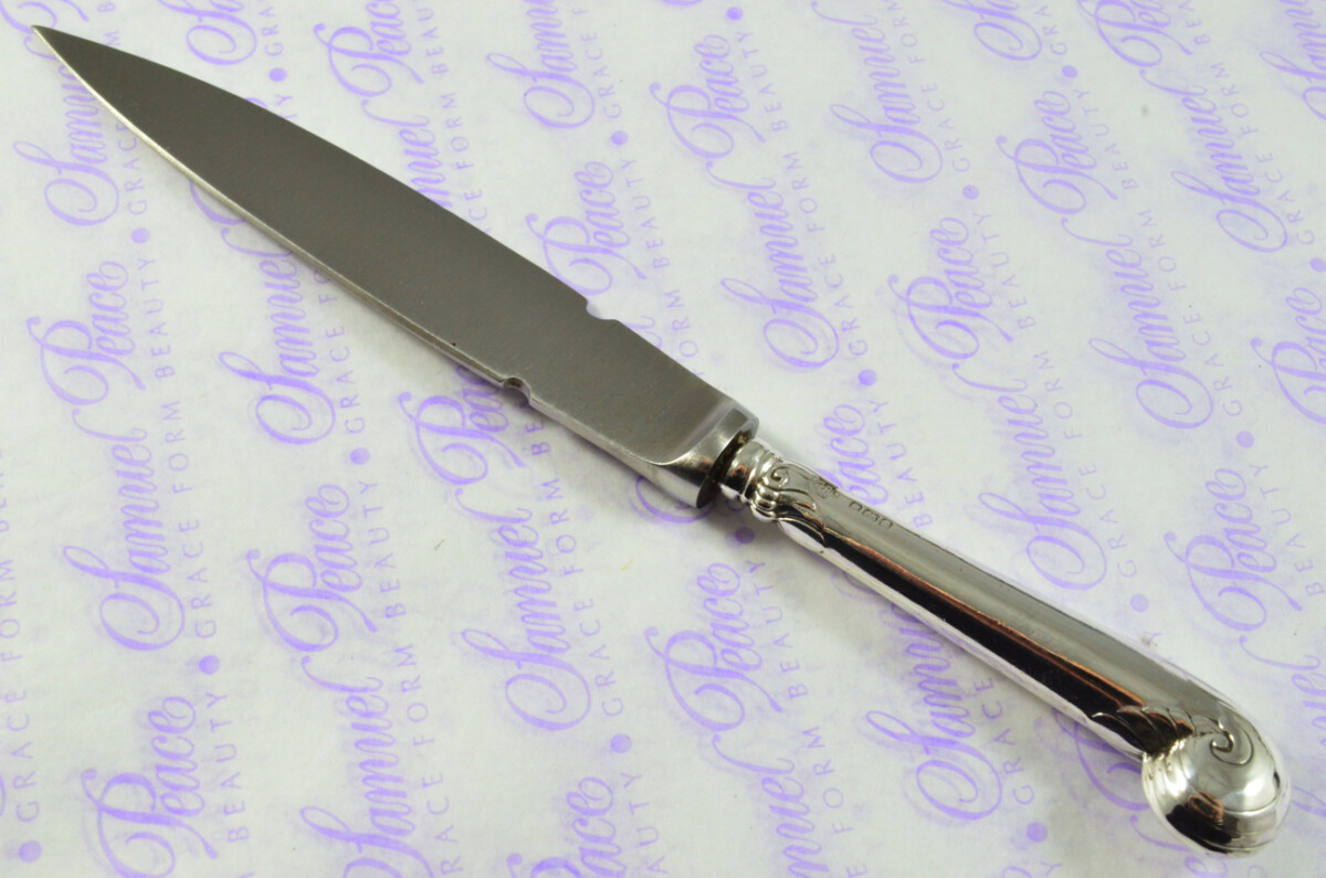 William Hutton Fancy Pistol Pattern Sterling Silver Letter Opener Sheffield 1907 - Image 5