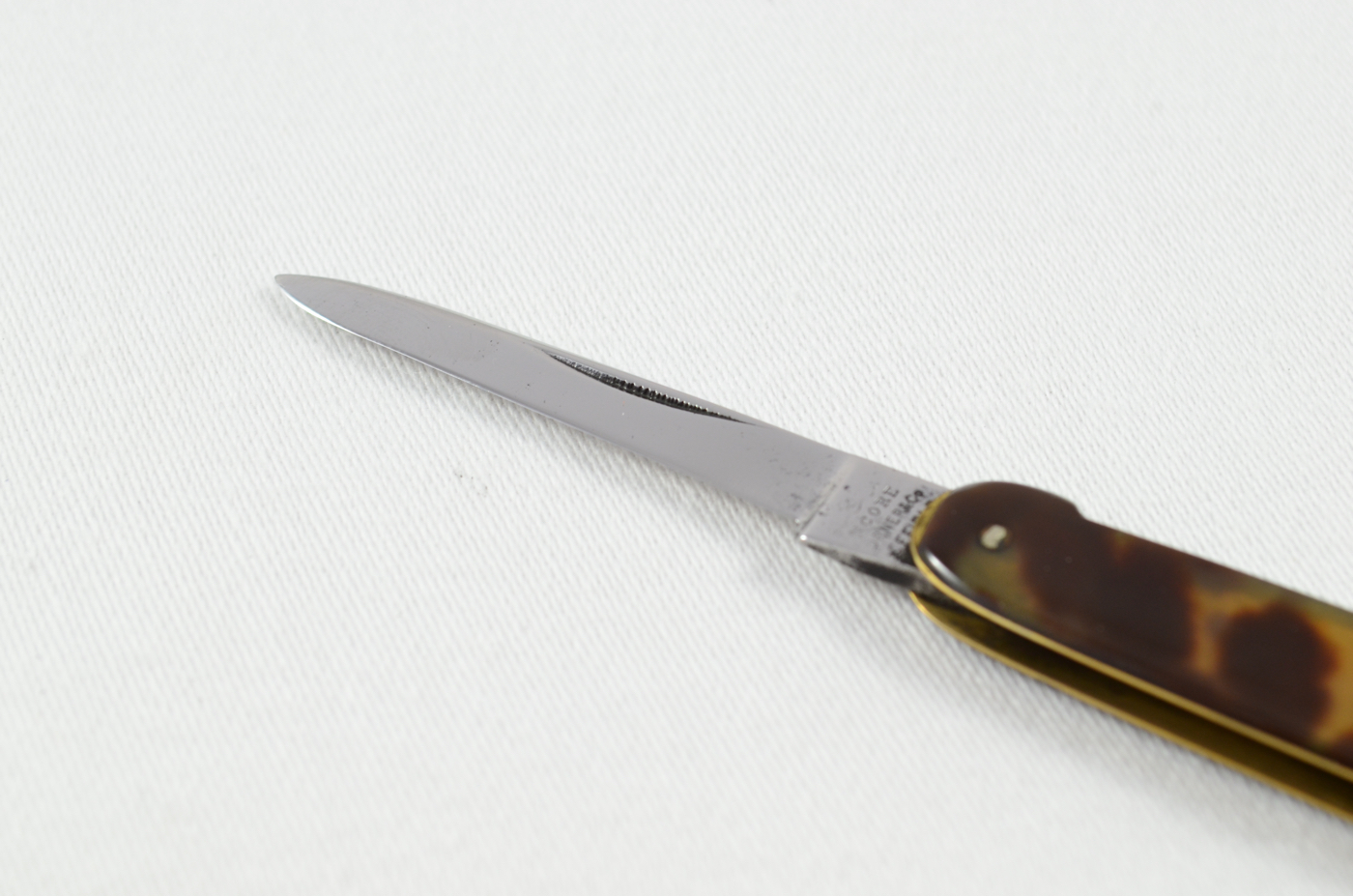 Antique Thomas Turner 3 Piece Tortoise Shell Scaled Pocket Pen Knife - Image 2