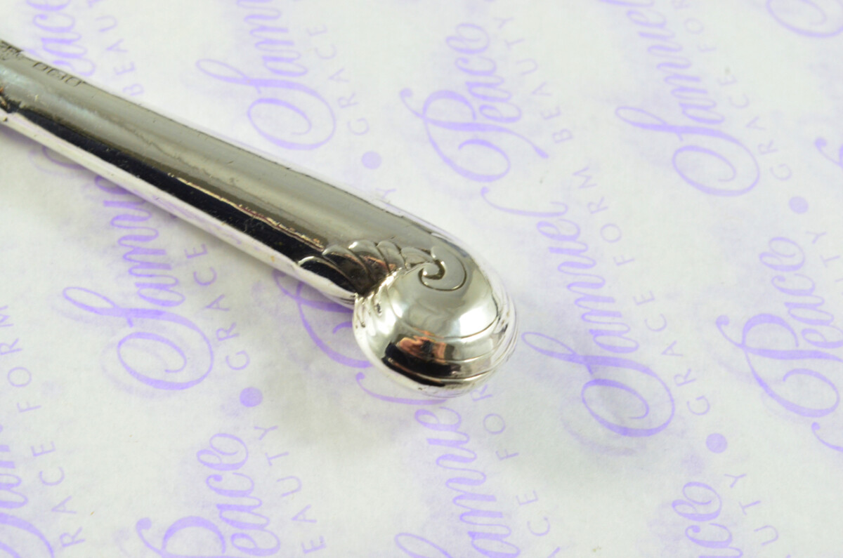 William Hutton Fancy Pistol Pattern Sterling Silver Letter Opener Sheffield 1907 - Image 7