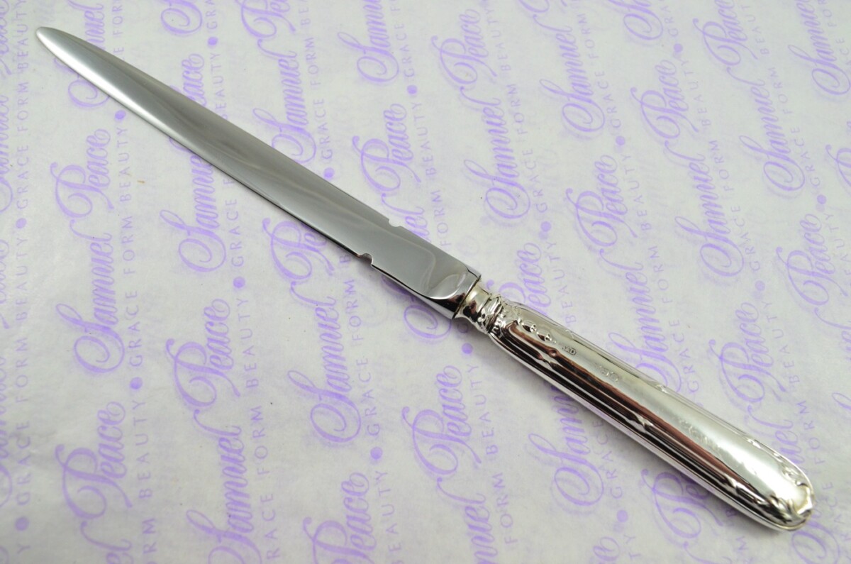 Allen & Darwin Sheffield Sterling Silver Handled Letter Opener/Paper knife Girthon Pattern 1918 - Image 2