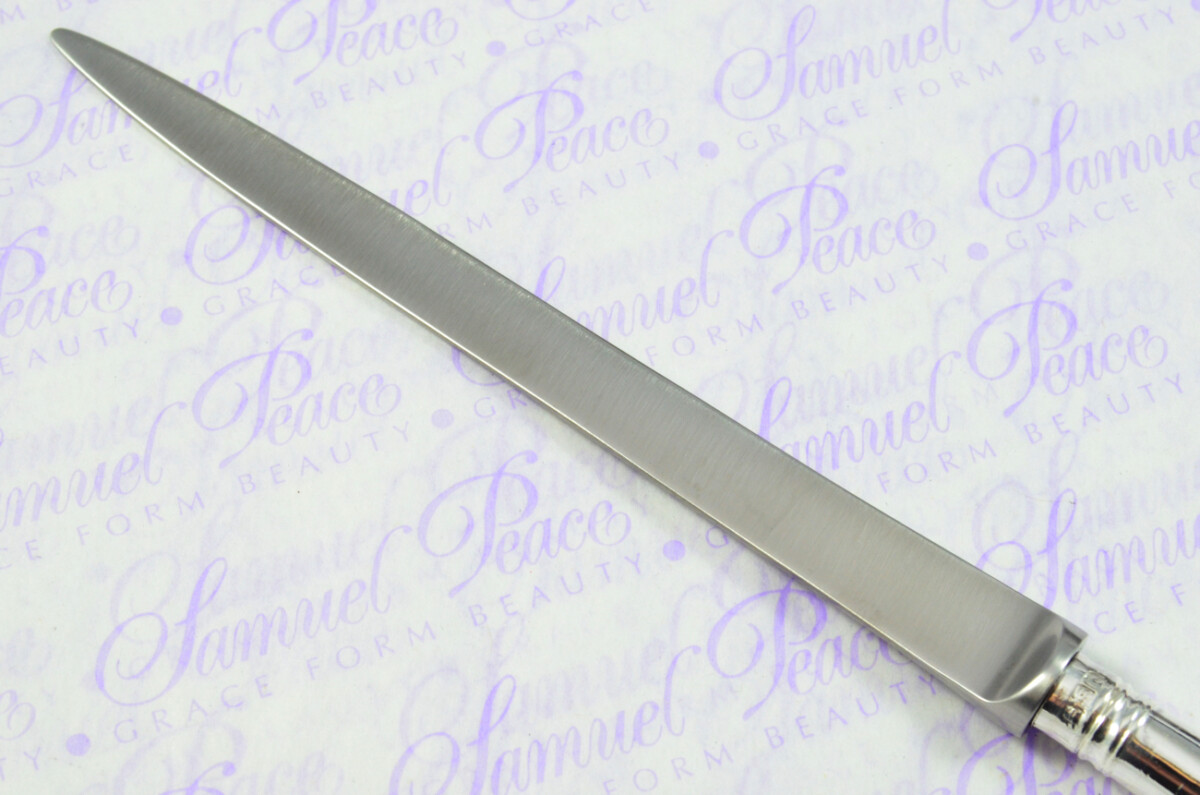 Harrison Brothers Sheffield Sterling Silver Handled Letter Opener Albany Pattern 1904 Cased - Image 7