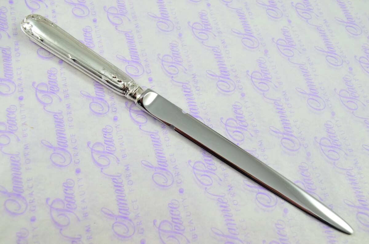 Allen & Darwin Sheffield Sterling Silver Handled Letter Opener/Paper knife Girthon Pattern 1918 - Image 4