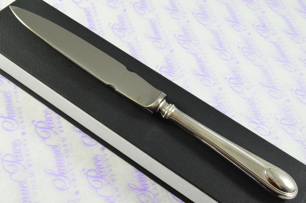 Cooper Bros Mirror Pattern Sterling Silver Letter Opener Sheffield 1911