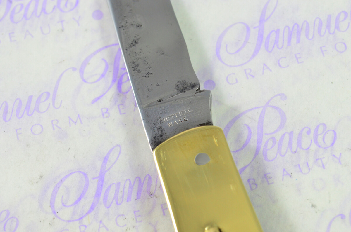 Antique Beautiful RARE Sheffield 2 Piece Campaign Set J.G. Graves Genuine Made in Sheffield England - Image 10