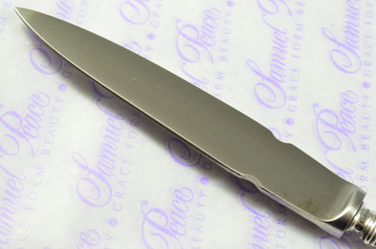 Cooper Bros Mirror Pattern Sterling Silver Letter Opener Sheffield 1911 - Image 8
