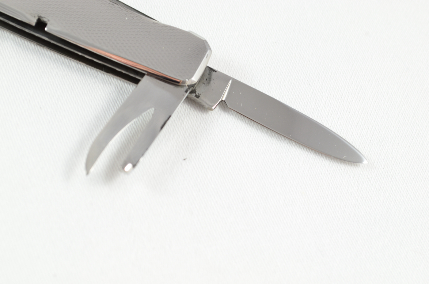 An E. Bonsman Folding Stainless Steel Engine Turned Pocket Pen Knife Solingen, Germany - Image 5