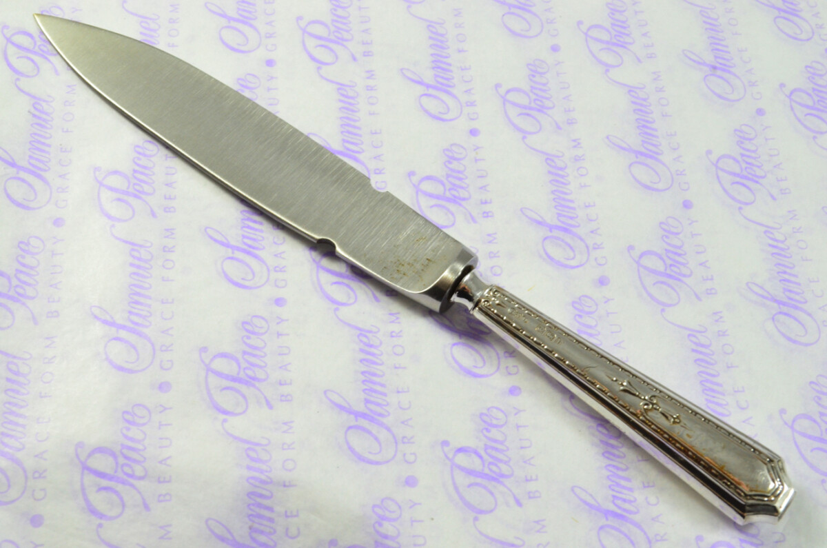 Boodle & Dunthorne Sheraton Pattern Sterling Silver Letter Opener Sheffield 1925 - Image 4