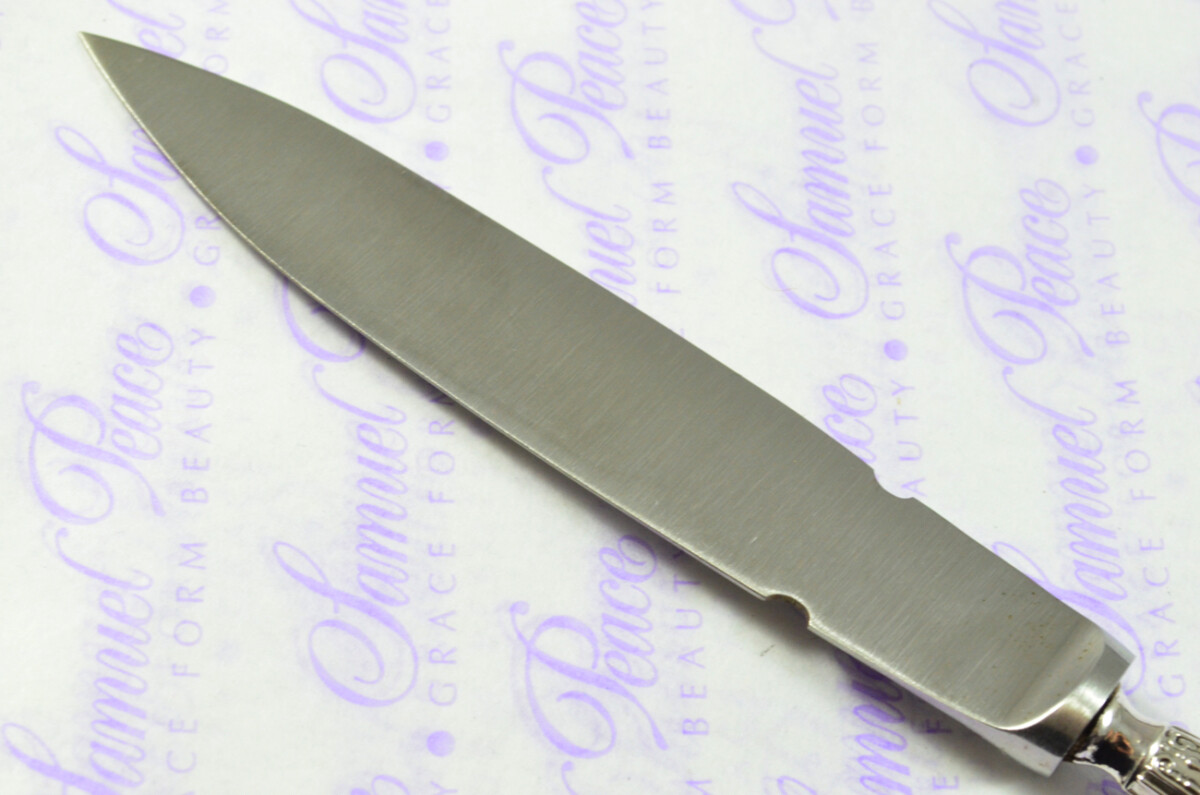 Boodle & Dunthorne Sheraton Pattern Sterling Silver Letter Opener Sheffield 1925 - Image 8