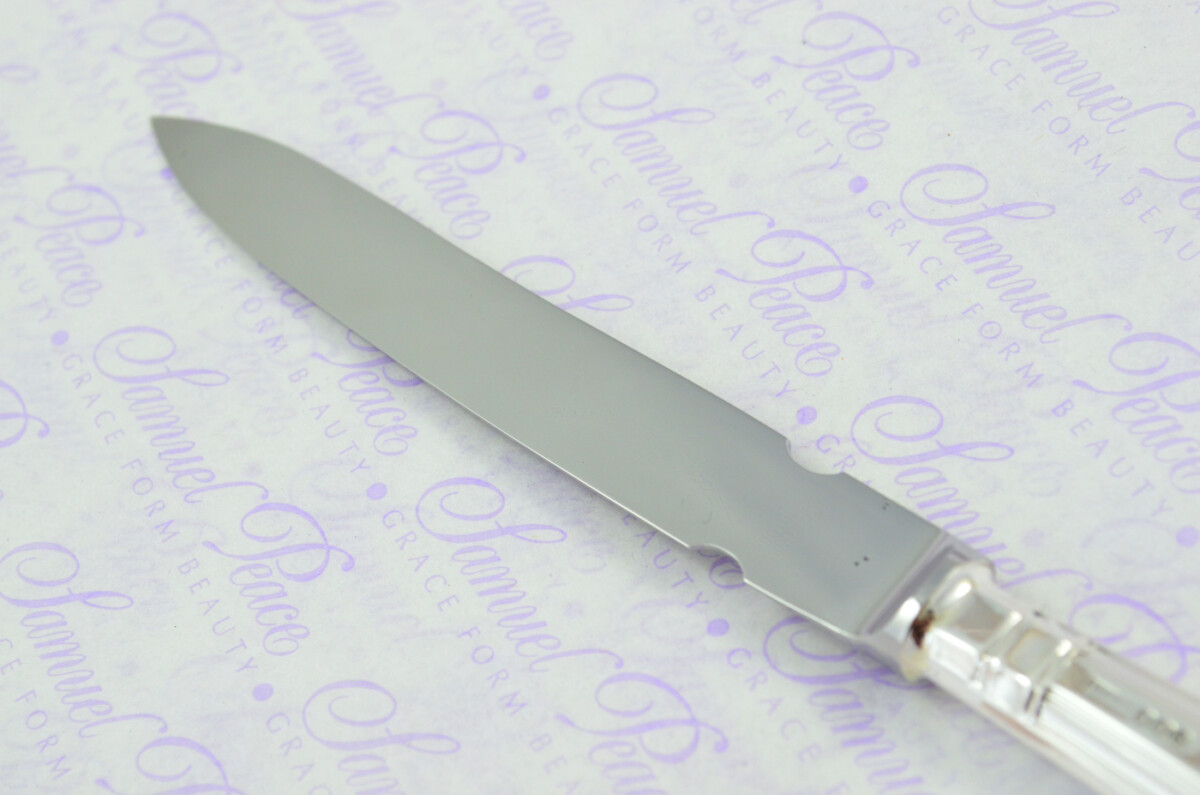 John B Chatterley & Sons Sheffield Sterling Silver Handled Letter Opener Kings Pattern 1972 Cased - Image 5