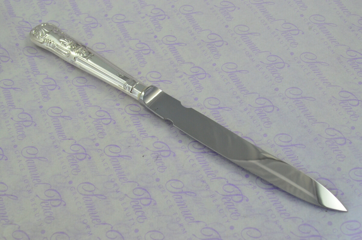 John B Chatterley & Sons Sheffield Sterling Silver Handled Letter Opener Kings Pattern 1972 Cased - Image 6