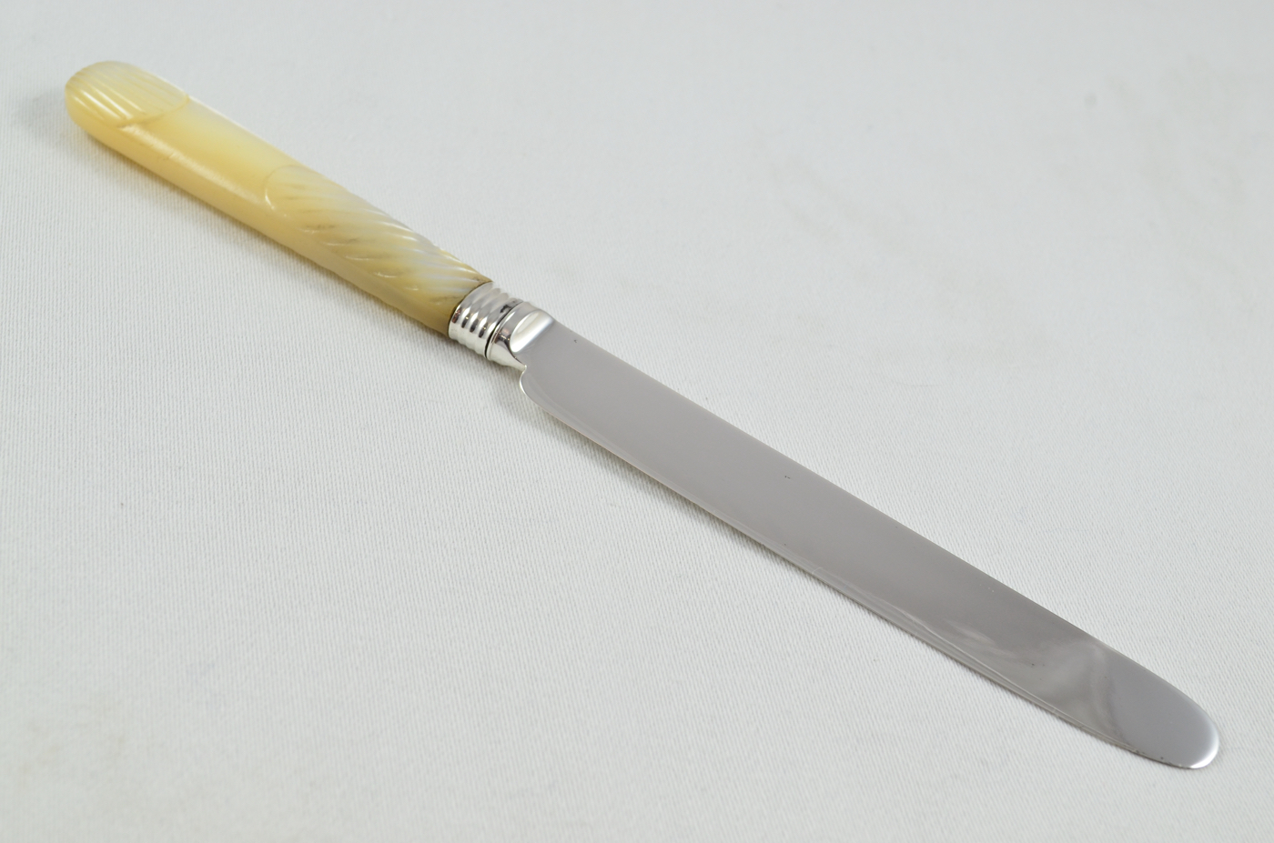 Beautiful Set of 6 Knives & 6 Forks with Mother Of Pearl Handles 1816 - Image 11