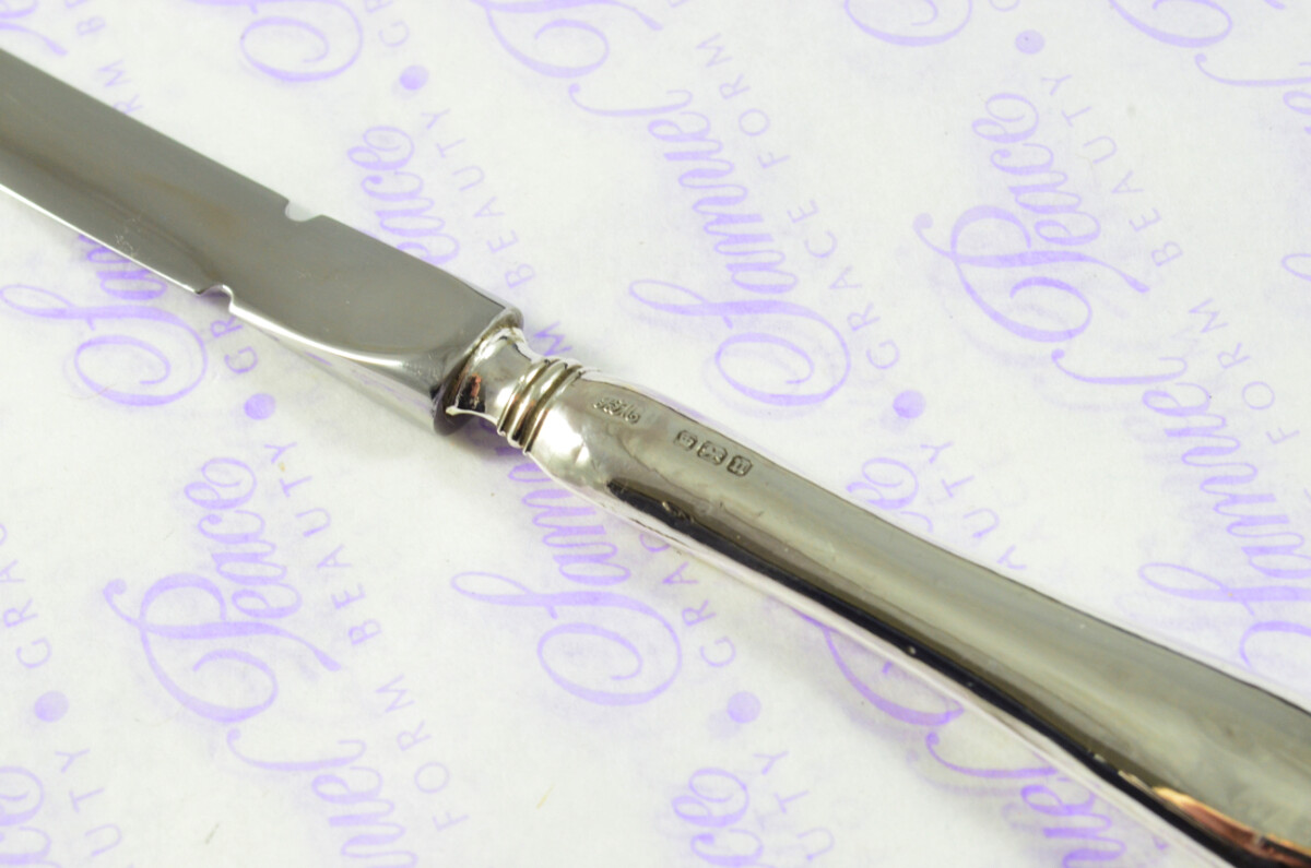 Robert Fead Mosley Old English Pattern Sterling Silver Letter Opener Sheffield 1912 - Image 6