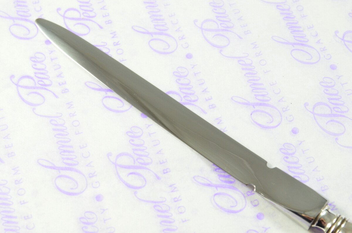Robert Fead Mosley Old English Pattern Sterling Silver Letter Opener Sheffield 1912 - Image 8
