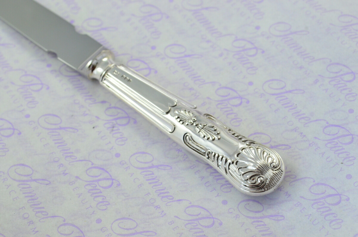 Mappin & Webb Sheffield Sterling Silver Handled Letter Opener Kings Pattern 1973 Cased - Image 3