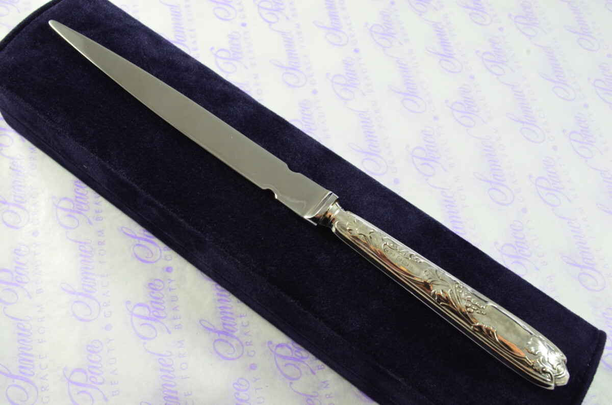 Charles William Fletcher Richleau Pattern Sterling Silver Letter Opener Sheffield 1907