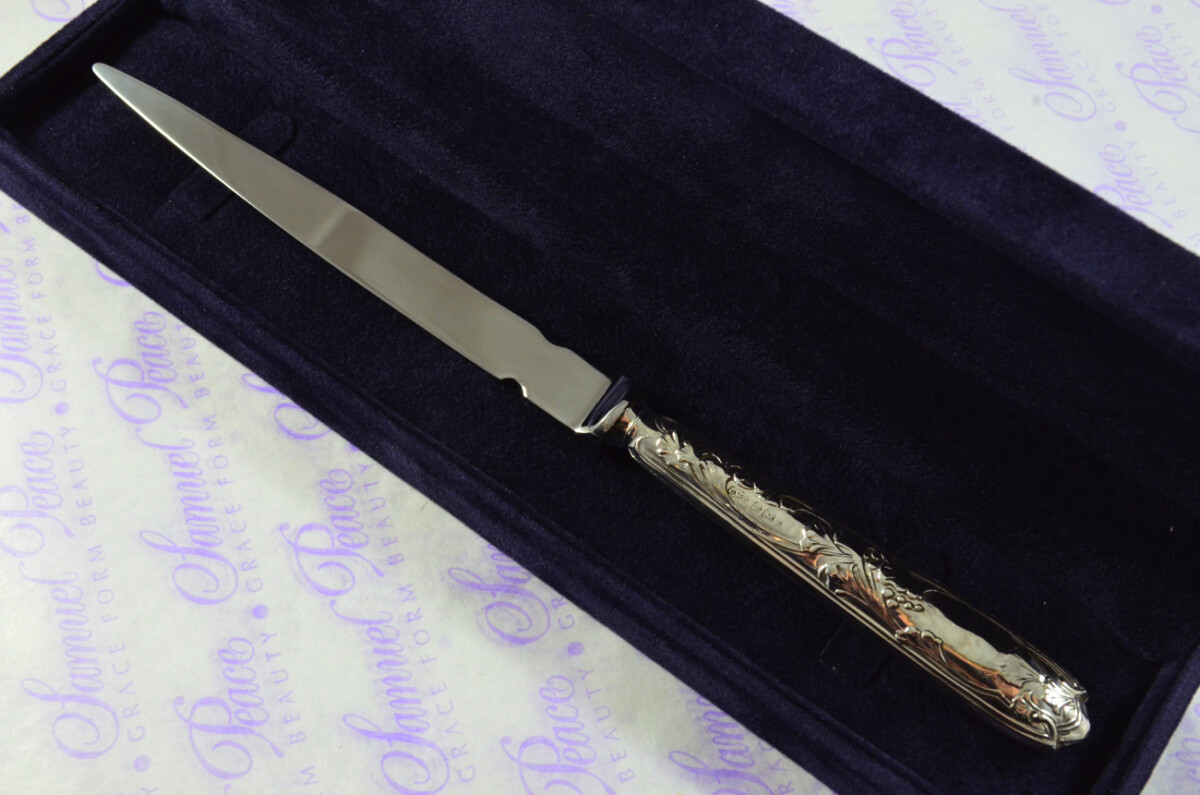 Charles William Fletcher Richleau Pattern Sterling Silver Letter Opener Sheffield 1907 - Image 3