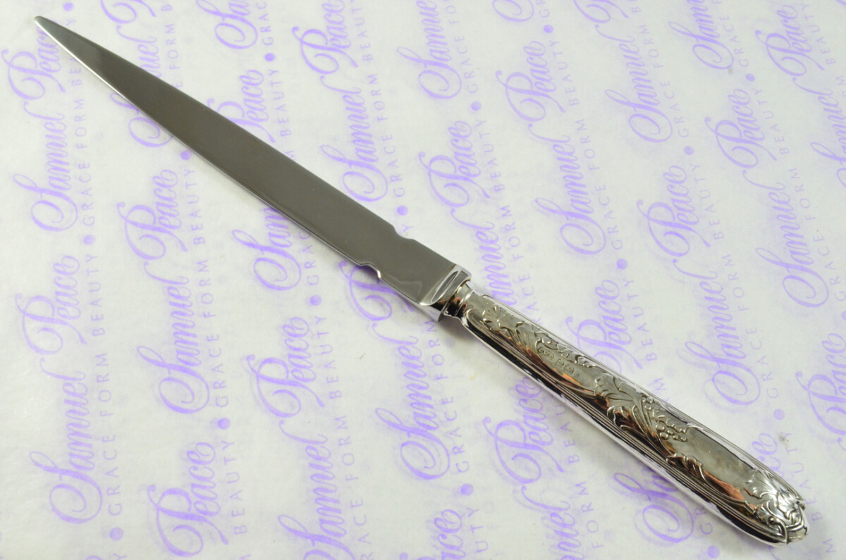 Charles William Fletcher Richleau Pattern Sterling Silver Letter Opener Sheffield 1907 - Image 4