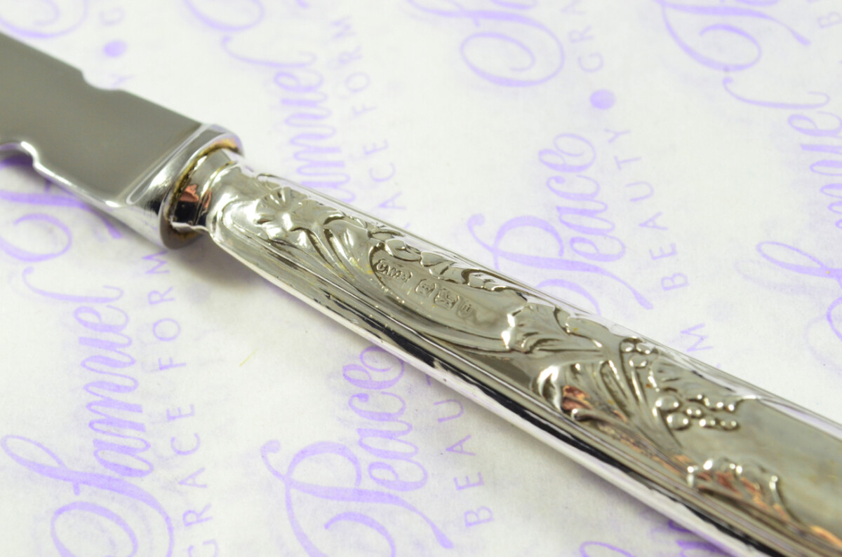 Charles William Fletcher Richleau Pattern Sterling Silver Letter Opener Sheffield 1907 - Image 6