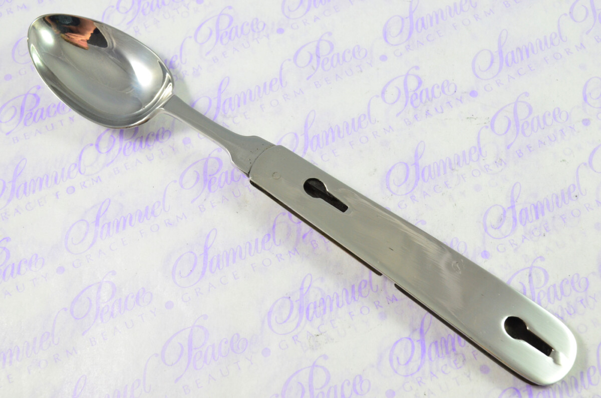Antique RARE Sheffield Campaign Set Knife Fork & Spoon Genuine John Watts Made in Sheffield England - Image 8