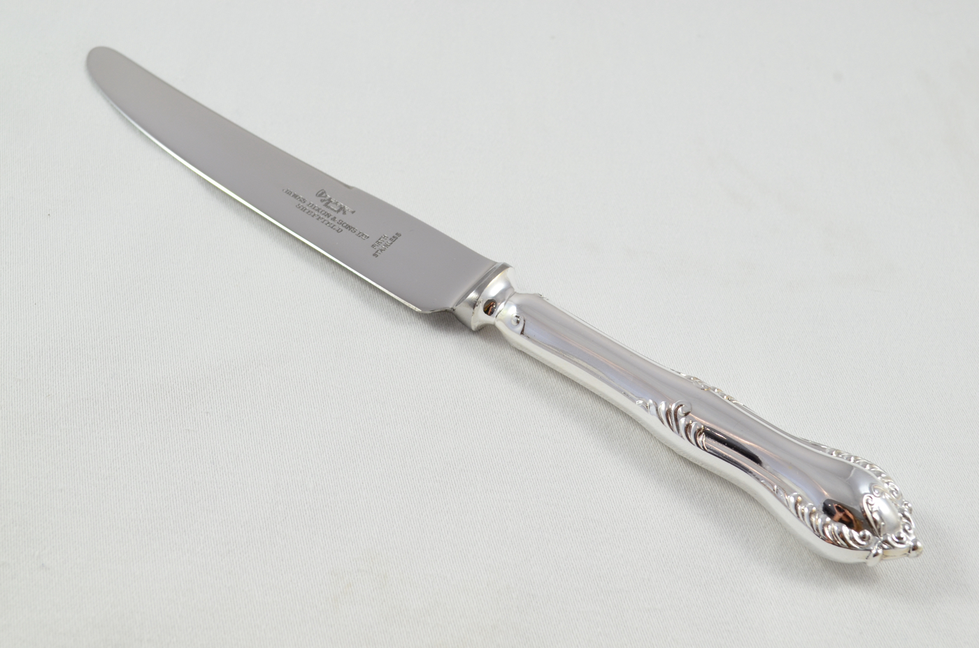James Dixon 6 Place Settings - Heavy Silver Plated - Chesterfield Pattern - 1985 - 78 Pieces - Unused - Image 3