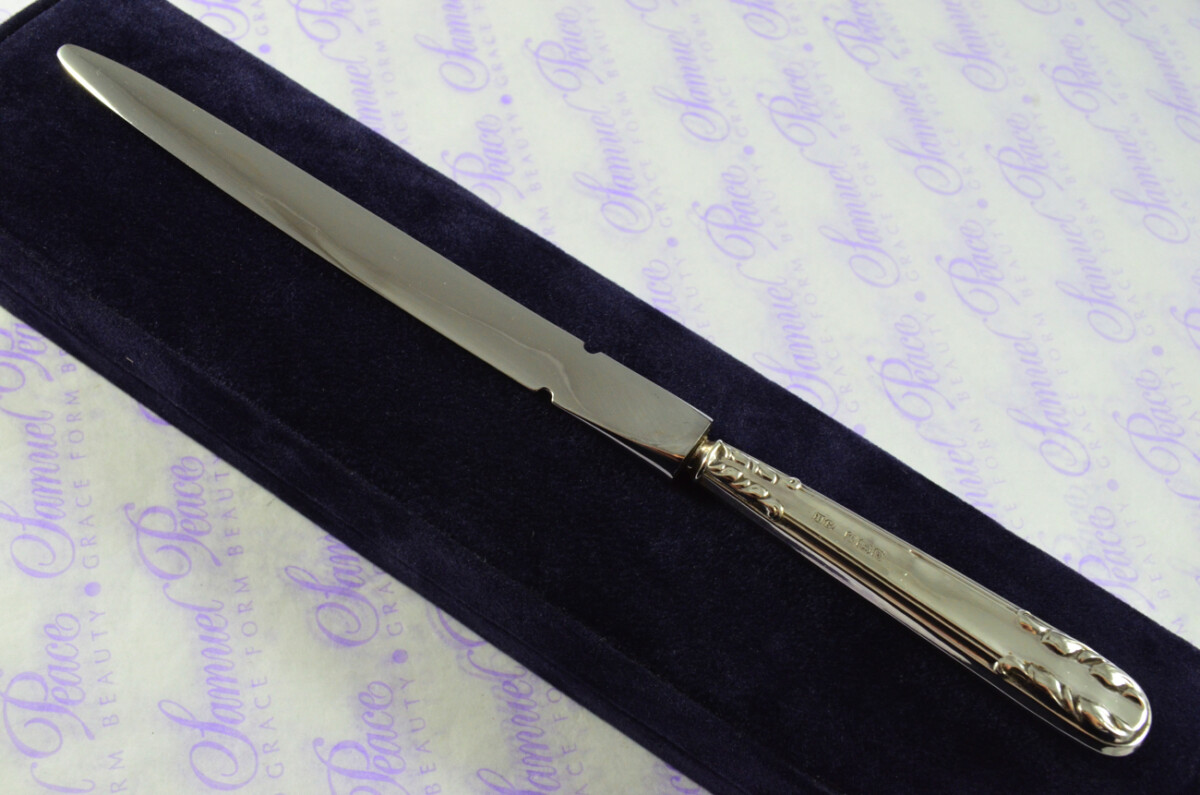 Henry Greaves Murray Pattern Sterling Silver Letter Opener Sheffield 1913