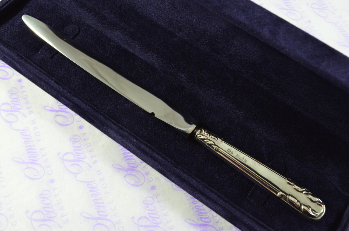 Henry Greaves Murray Pattern Sterling Silver Letter Opener Sheffield 1913 - Image 3