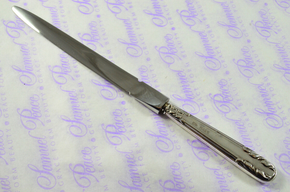 Henry Greaves Murray Pattern Sterling Silver Letter Opener Sheffield 1913 - Image 4