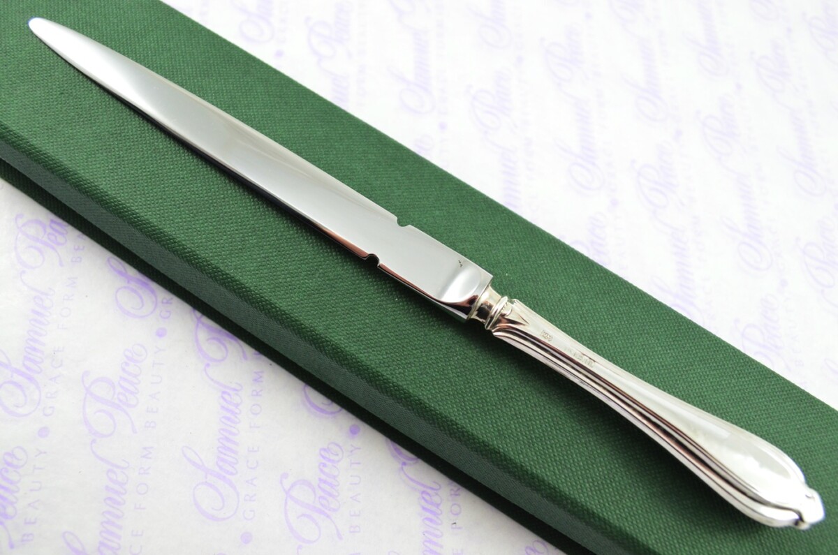 William Yates Sheffield Sterling Silver Handled Letter Opener/Paper knife Kirkurd Pattern 1918