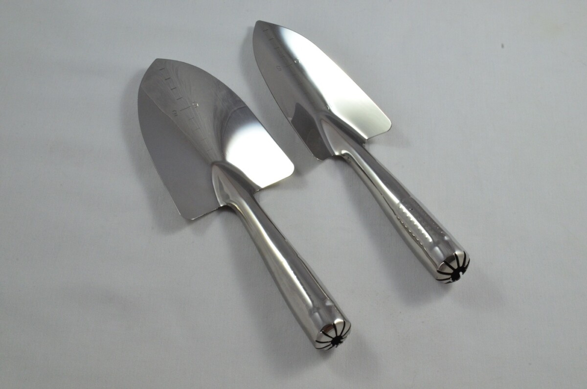 NEW Premium Stainless Steel Gardening Trowel Set Free Engraving - Image 2