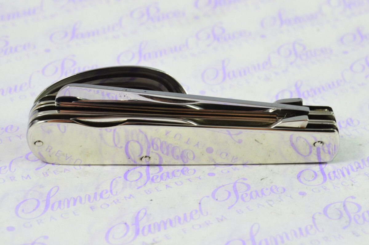 Antique RARE Sheffield Campaign Set Knife Fork & Spoon Genuine John Watts Made in Sheffield England - Image 2