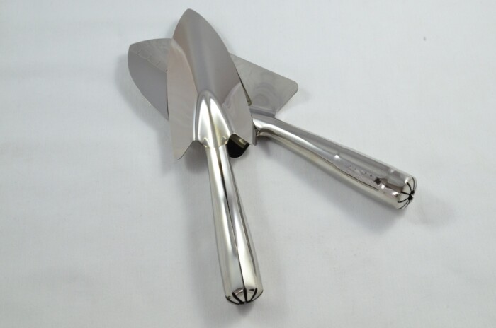NEW Premium Stainless Steel Gardening Trowel Set Free Engraving