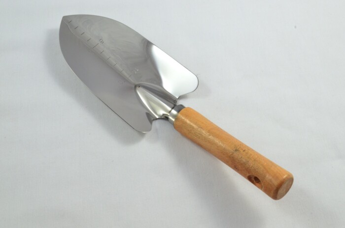 NEW Premium Stainless Steel Wooden Handled Gardening Trowel Set Free Engraving - Image 3